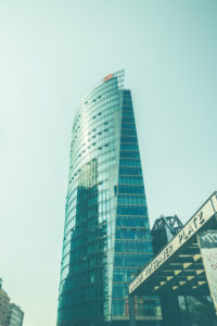 Bahnhof Potsdamer Platz, das Gebäude der deutschen Bahn - nur redaktionelle Nutzung. Bahnhof Potsdamer Platz, das Gebäude der deutschen Bahn - nur redaktionelle Nutzung.